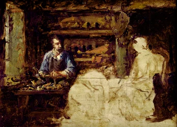 The Shoemaker of Reville, a Town Near Cherbourg